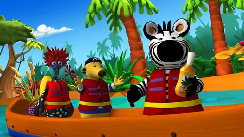 Zigby, das Zebra Zigby, das Zebra - Staffel 1 Folge 1: Zigbys Schatzsuche