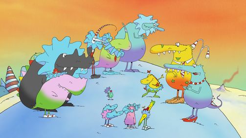 Molly Monster - die kleine Monsterin Molly Monster - die kleine Monsterin - Staffel 1 Folge 3: Ballett für Mama