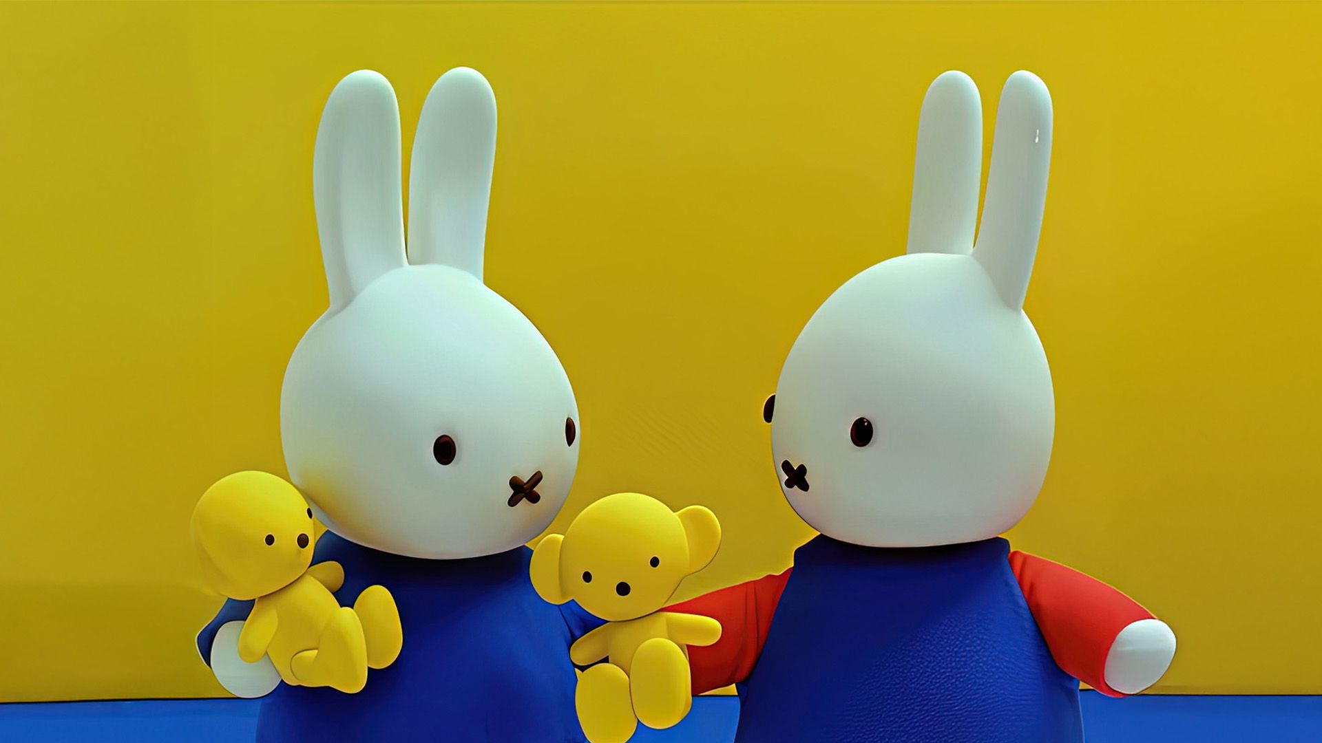 Miffy und Aggies Teddybären