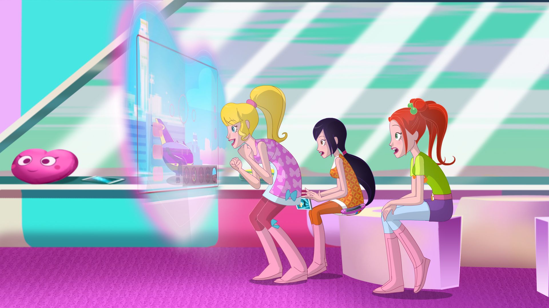 Schweinchen in der Luft