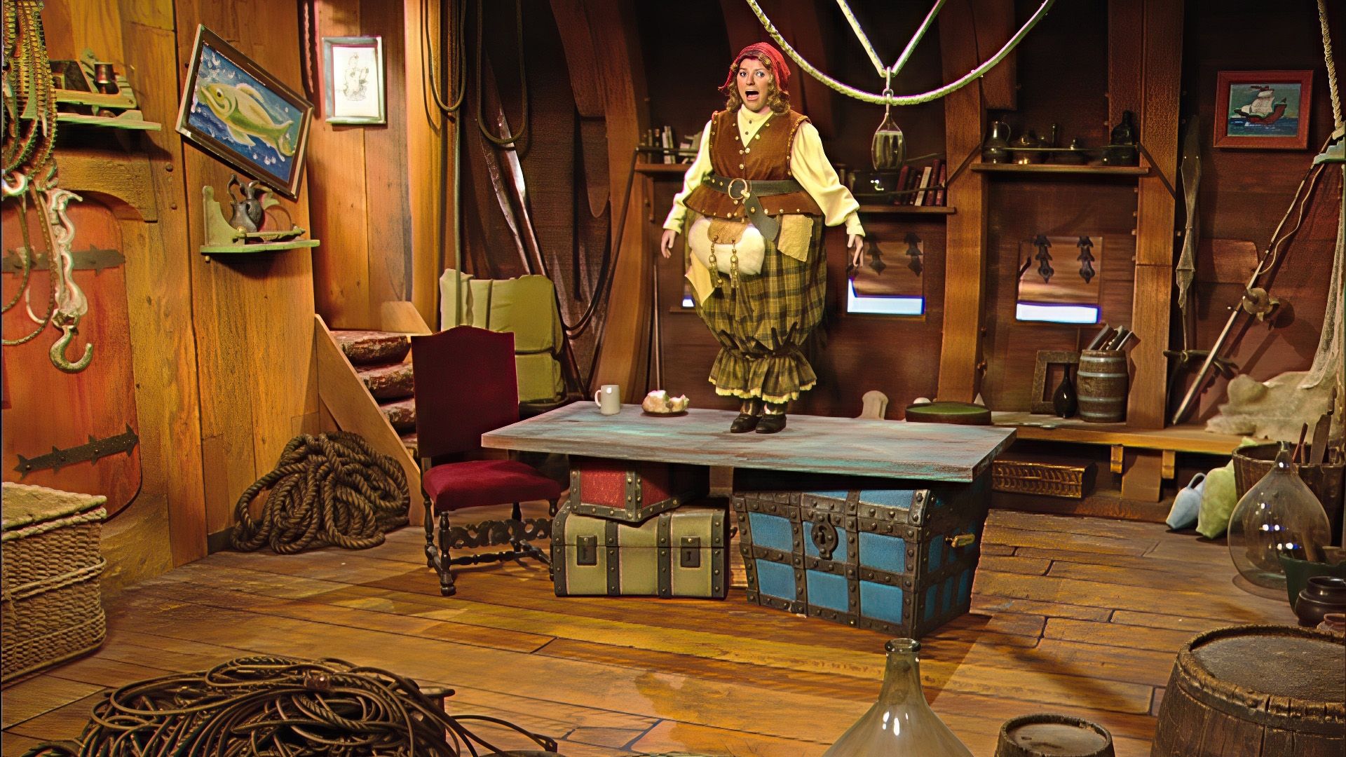 Die Maus auf Rollschuhen