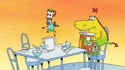 Molly Monster - die kleine Monsterin Molly Monster - die kleine Monsterin - Staffel 1 Folge 10: Du traust dich ja doch nicht