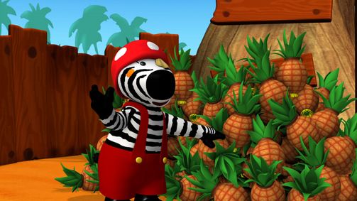 Zigby, das Zebra Zigby, das Zebra - Staffel 1 Folge 16: Zigby und die Ananaspiraten