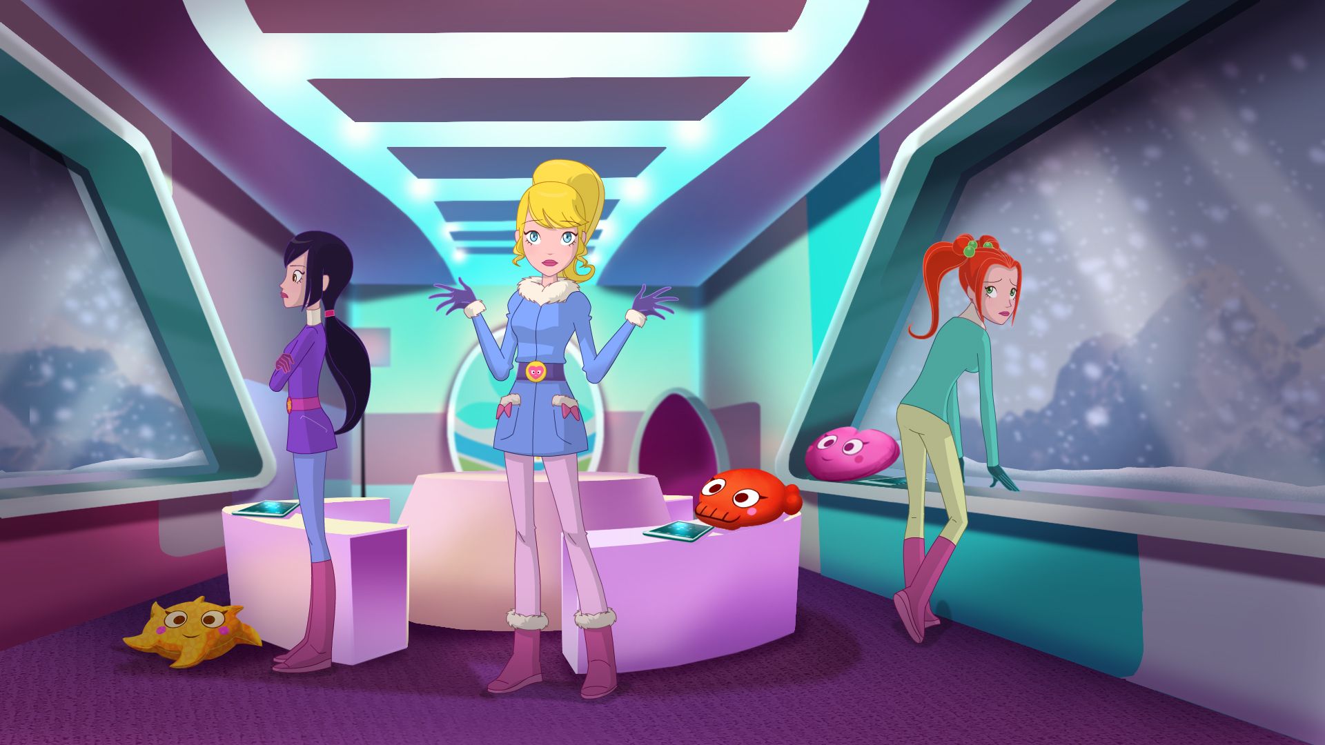 Das flauschige Schneemonster