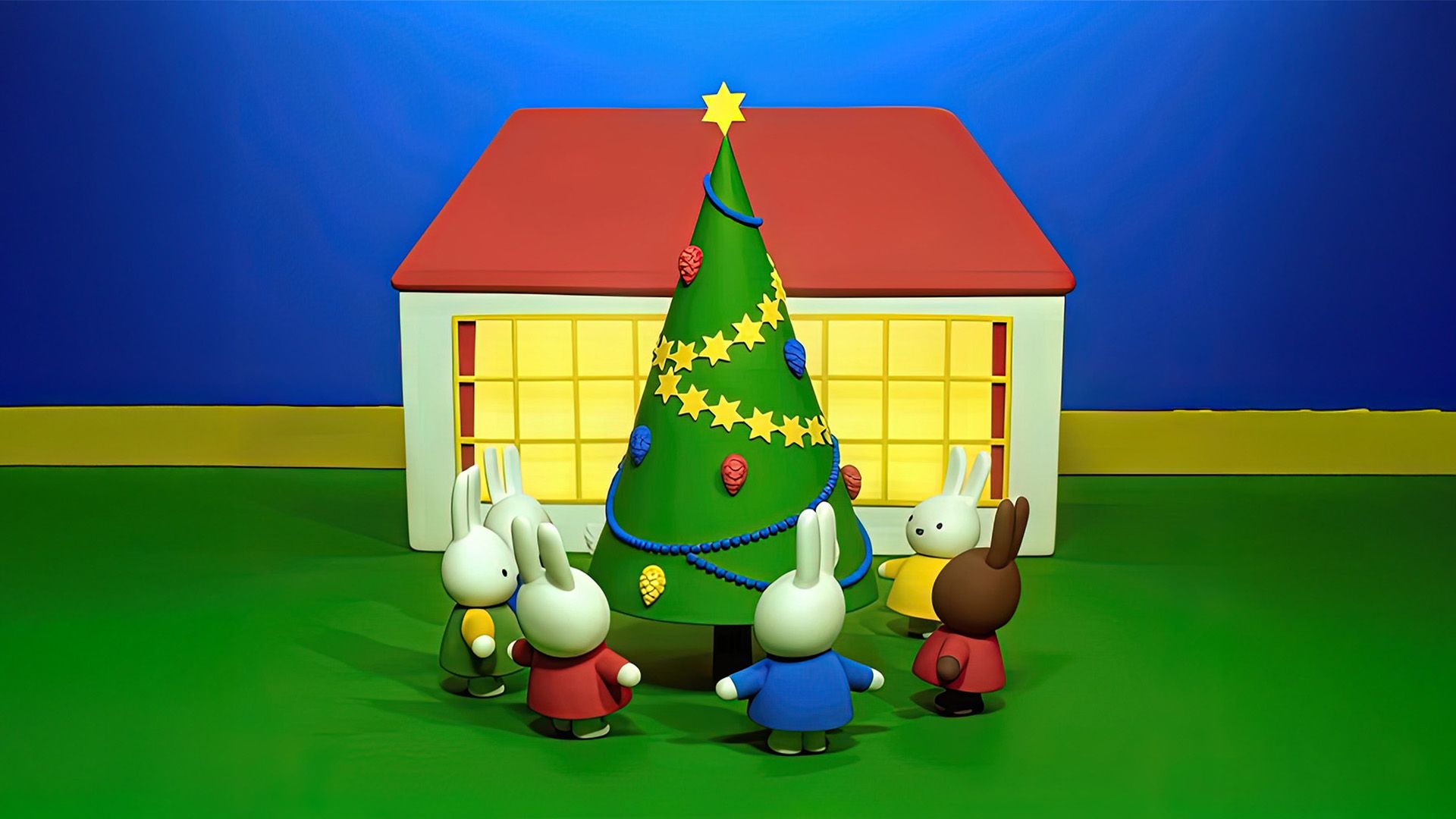 Miffy und die drei Weihnachtsbäume