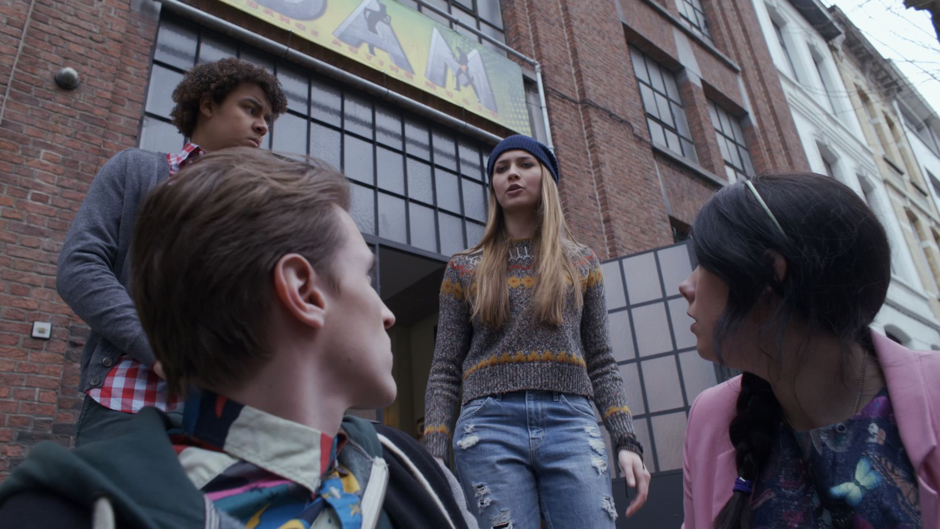 Musiker und Tänzerin