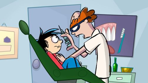 Fleckgeflutscht! Fleckgeflutscht! - Staffel 1 Folge 20: Gebiss des Grauens