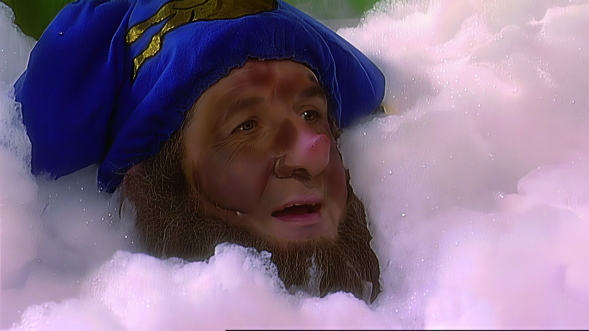 Lunsi muss in die Wanne