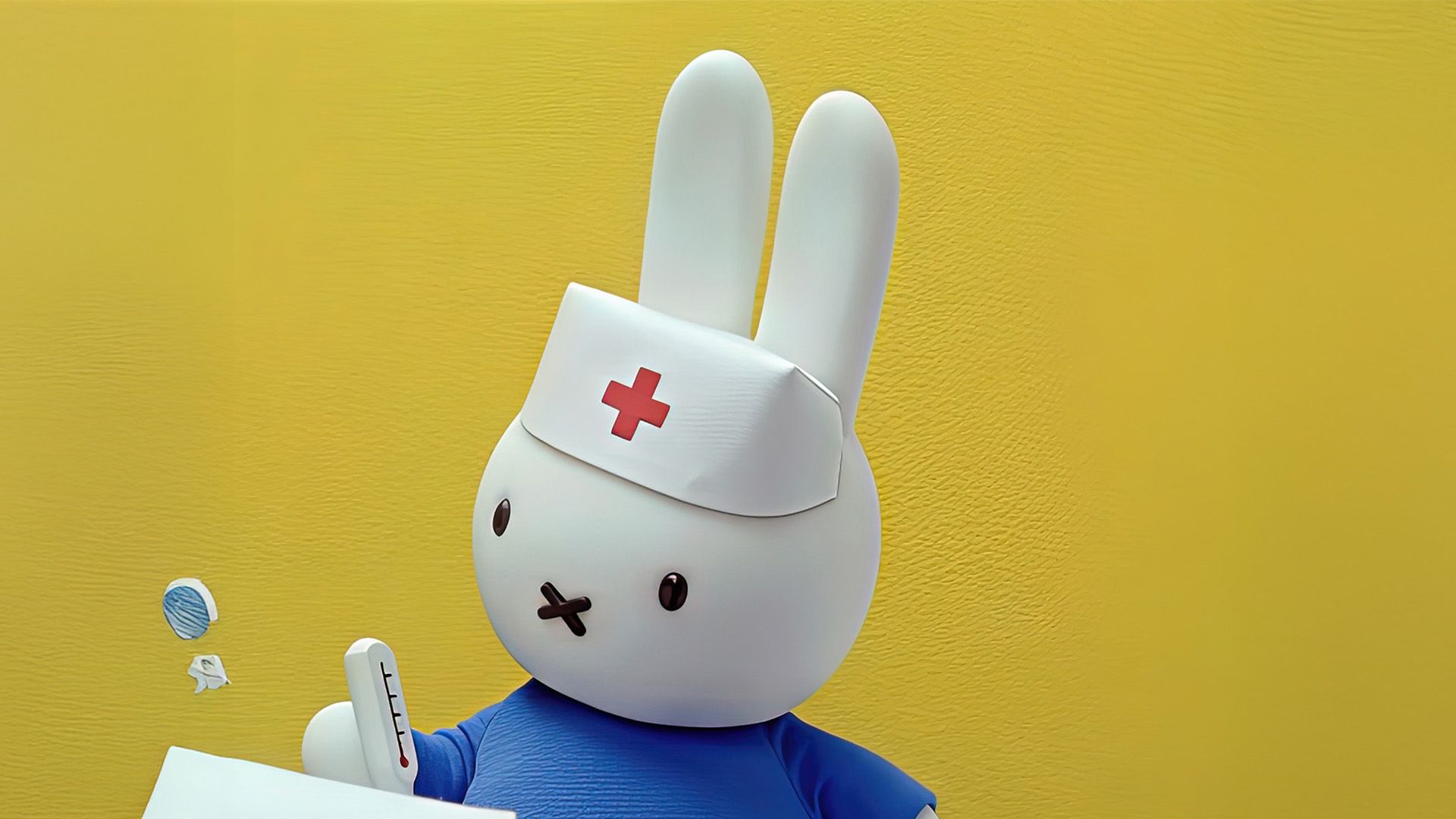 Miffy spielt Doktor