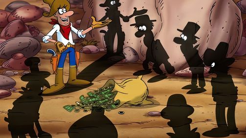 Cocco Bill Cocco Bill  - Staffel 1 Folge 19: Cocco Bill verliert seinen Schatten