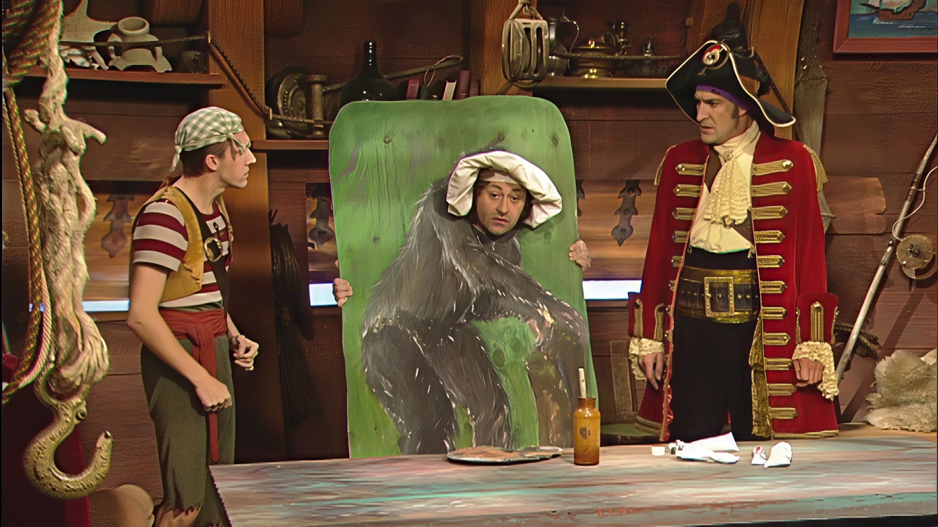 Wer ist hier der Affe?