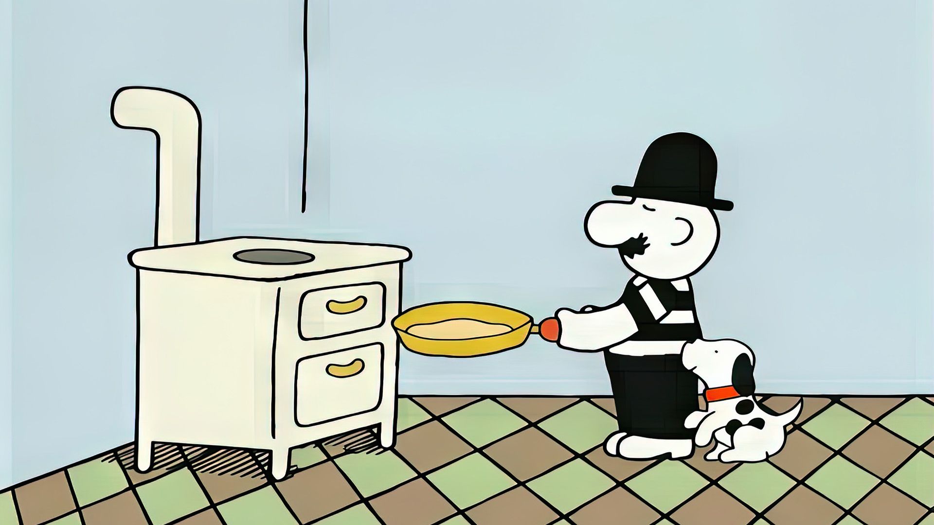 Das Pfannkuchenbacken