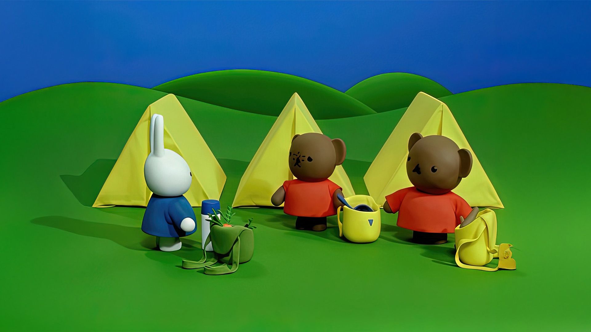 Camping mit Boris und Barbara