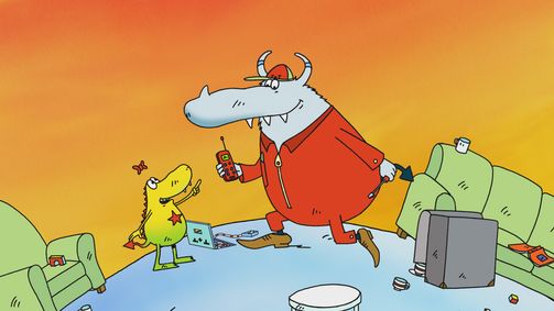 Molly Monster - die kleine Monsterin Molly Monster - die kleine Monsterin - Staffel 1 Folge 8: Anruf für Molly