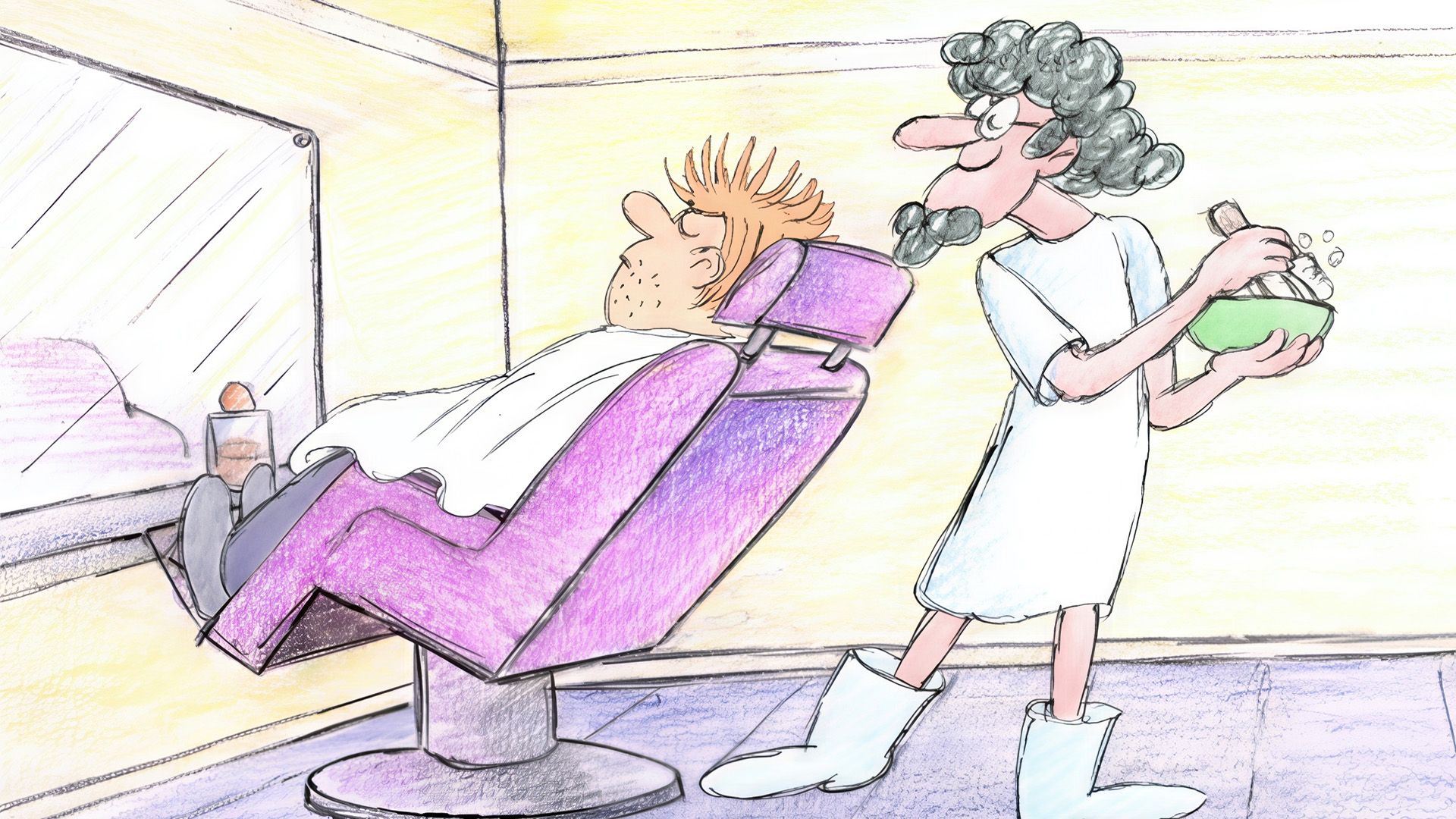 Angst vor dem Friseur