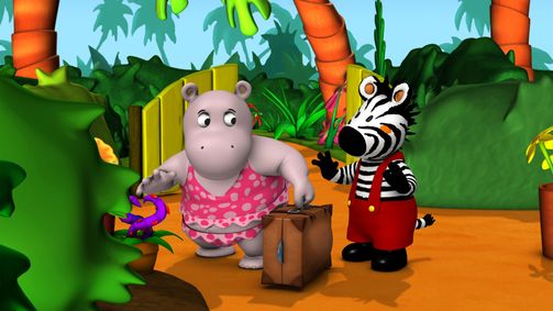 Zigby, das Zebra Zigby, das Zebra - Staffel 1 Folge 3: Zigbys Kletterpflanze