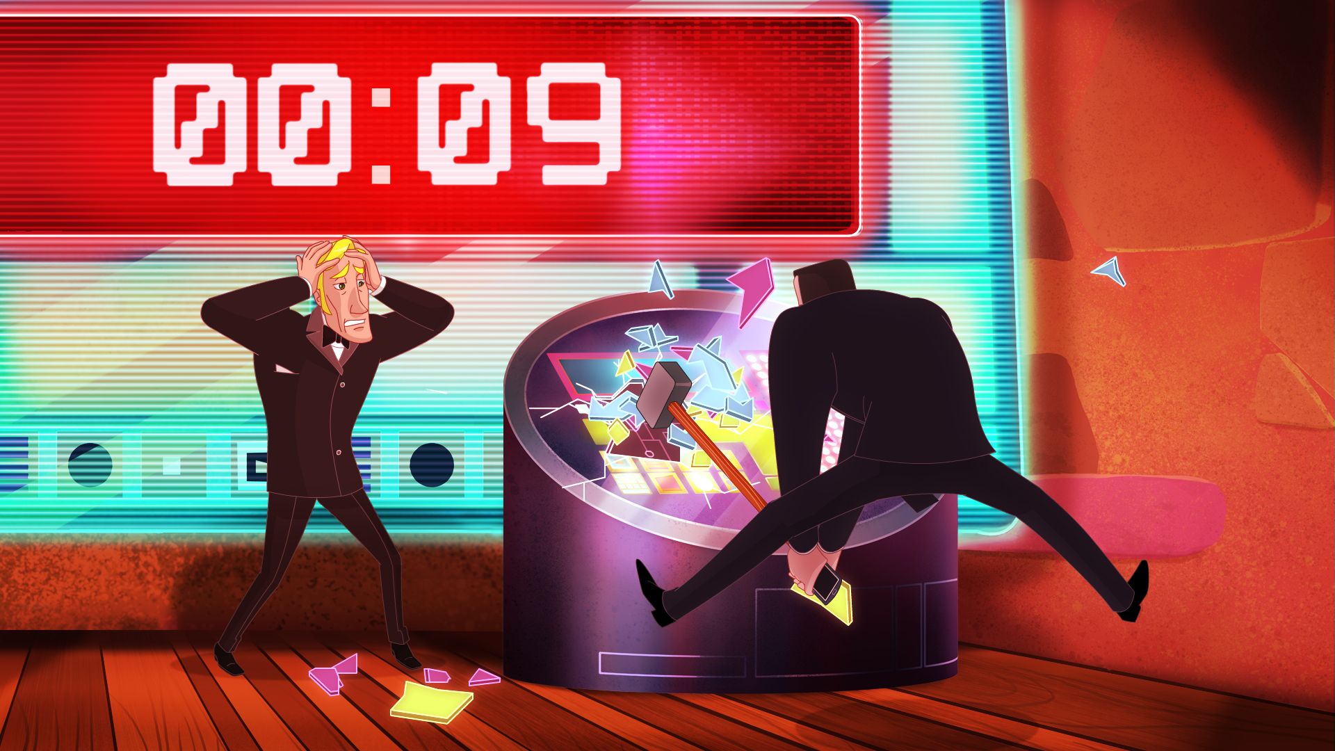 Hinters Licht geführt