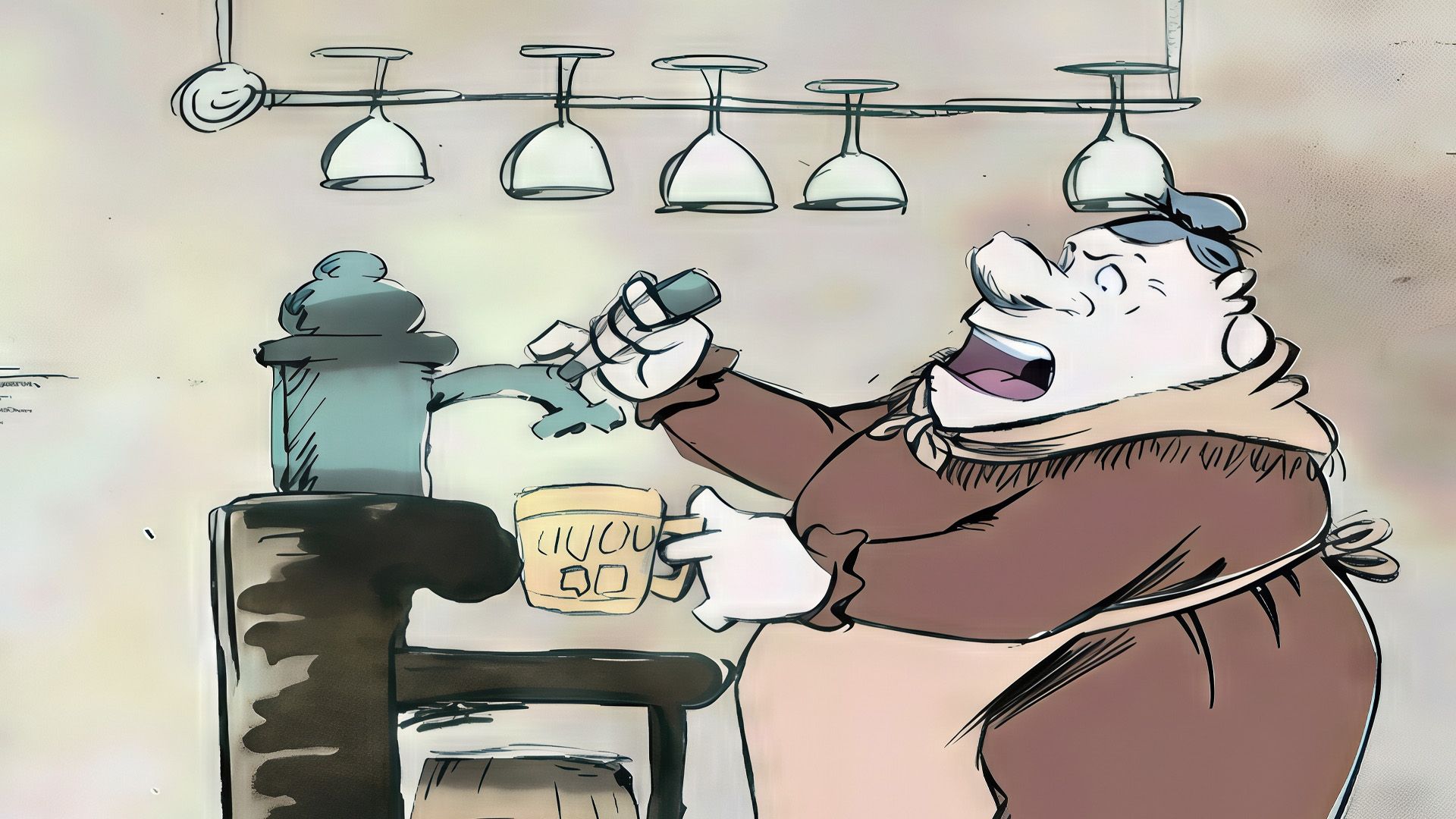 Falscher Hase mit Senf