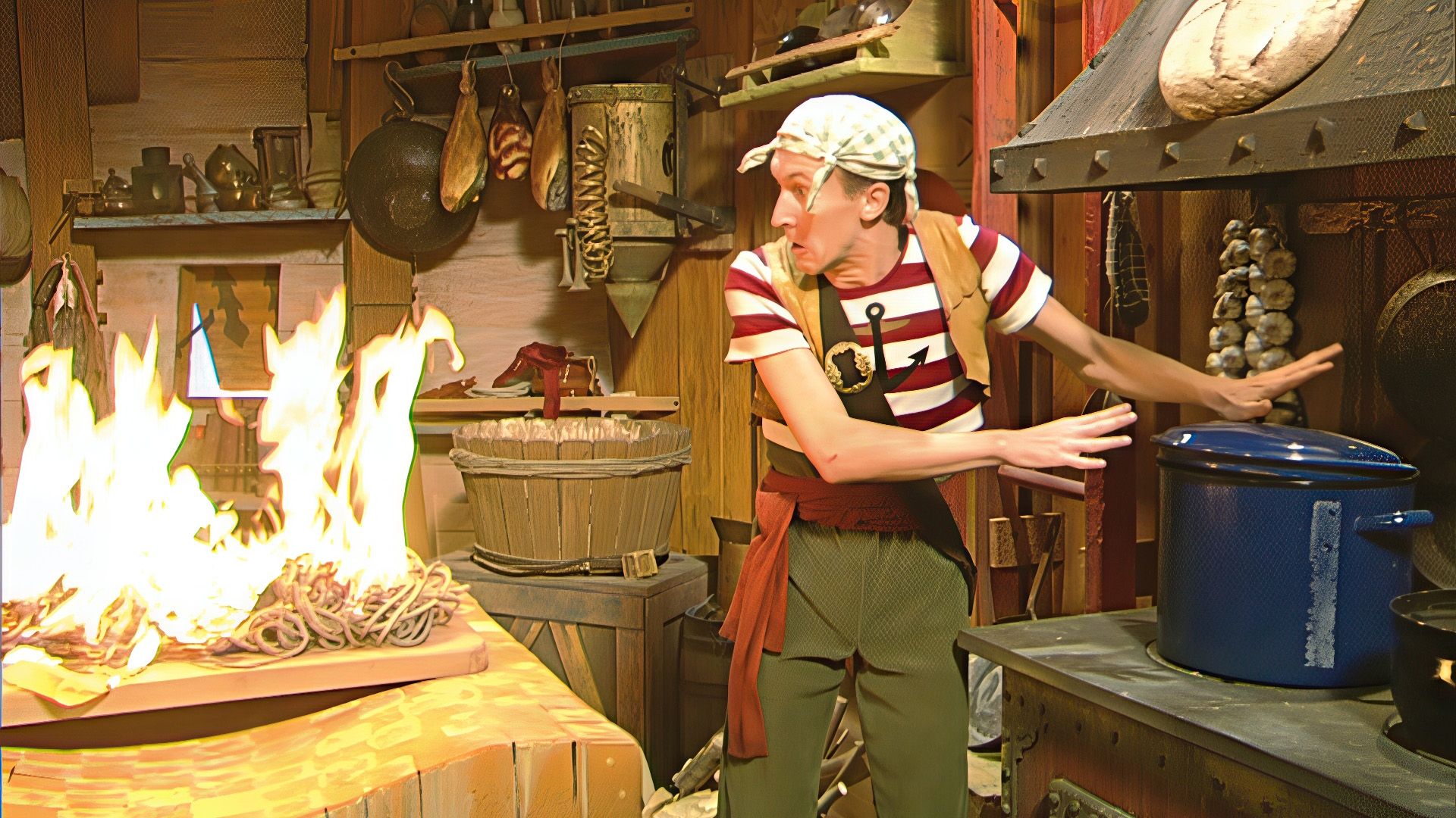 Hilfe, die Kombüse brennt!