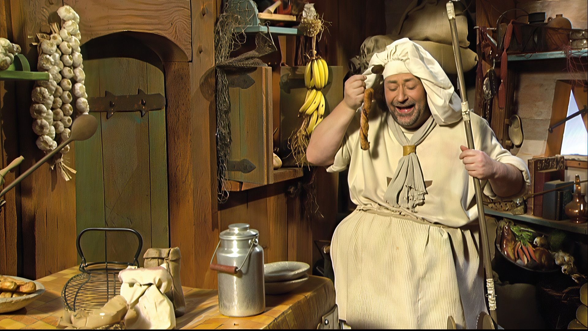 Knusperhörnchen am Haken