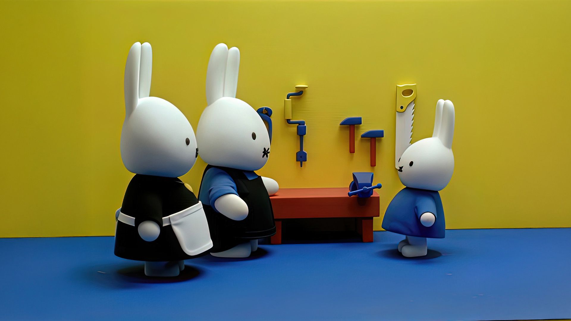 Miffy backt und bastelt