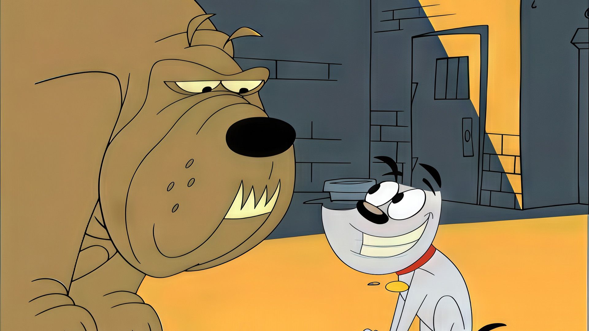 Poochini hinter Gittern