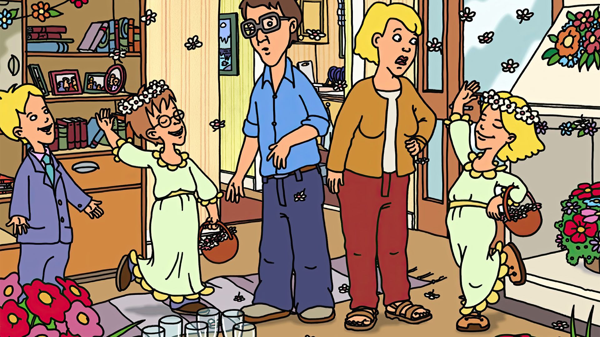 Eine große, glückliche Familie?