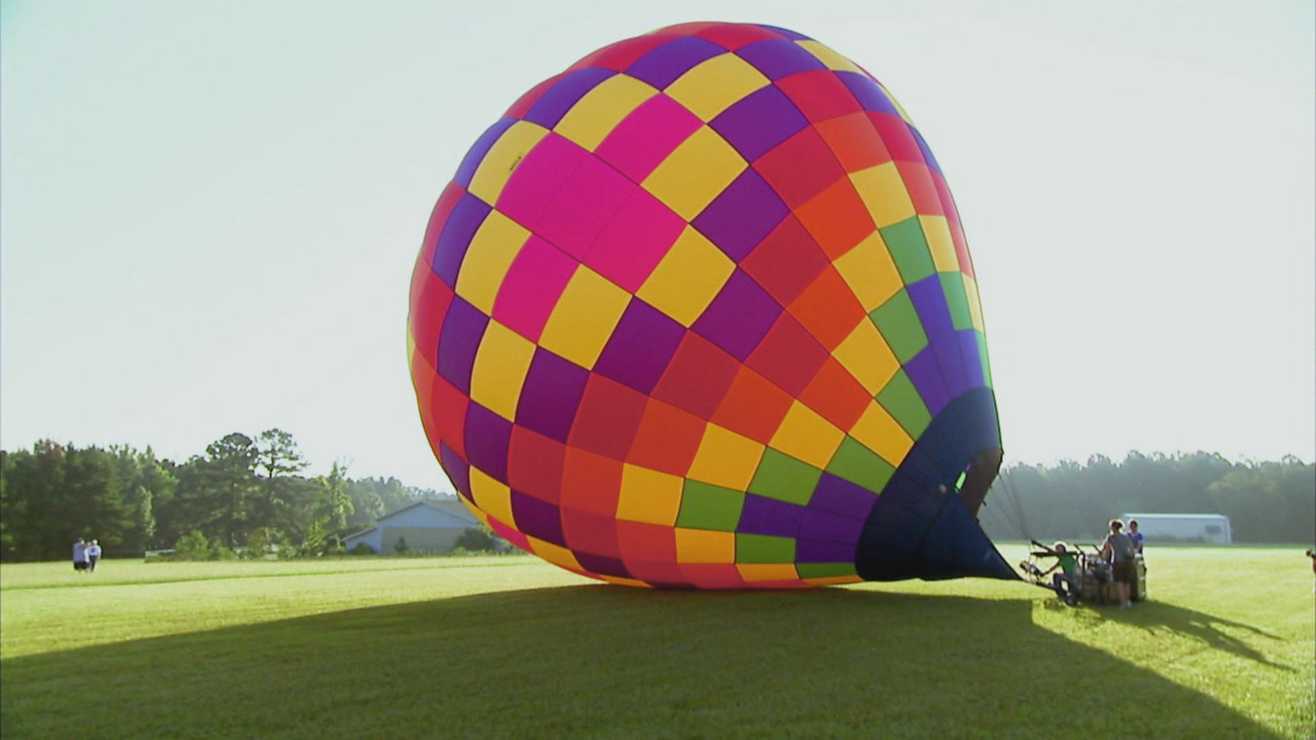 Hot Air Balloon / Woolly Mammoth Tusk