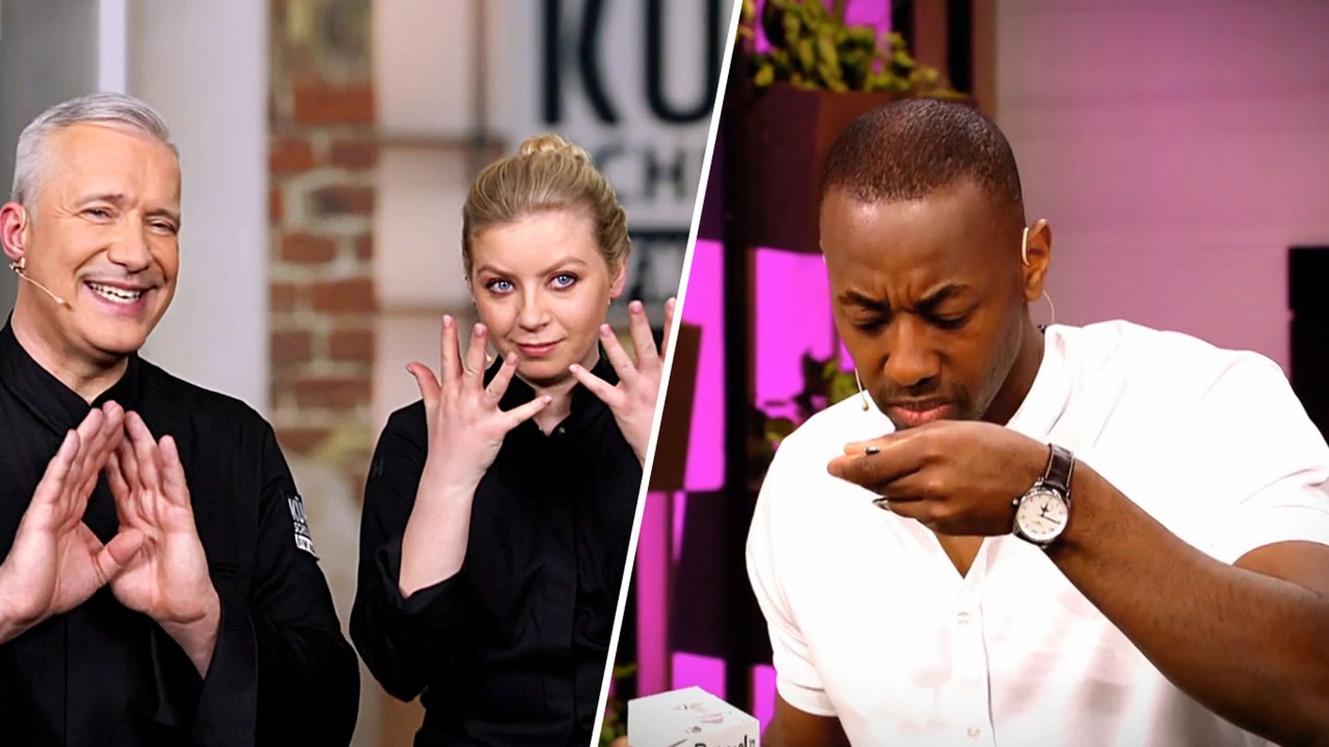 Alexander Herrmann & Hanna Reder versus Johann Lafer & Anthony Sarpong