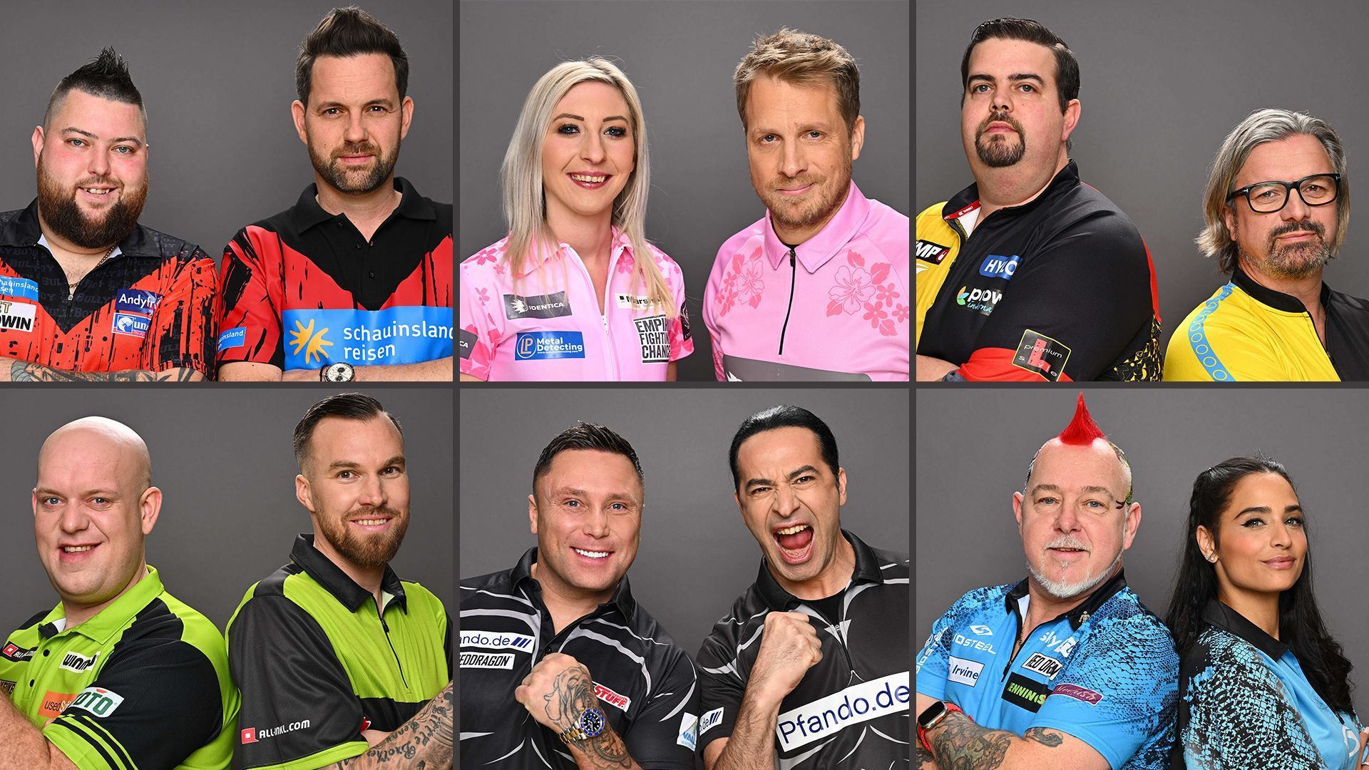 Die Promi-Darts-WM 2023 mit WM-Held Gabriel Clemens & Weltmeister Michael Smith