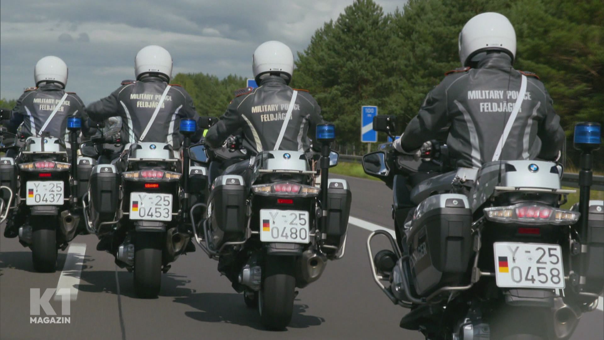 Motorradeskorte: Der ungewöhnliche Beruf bei der Bundeswehr