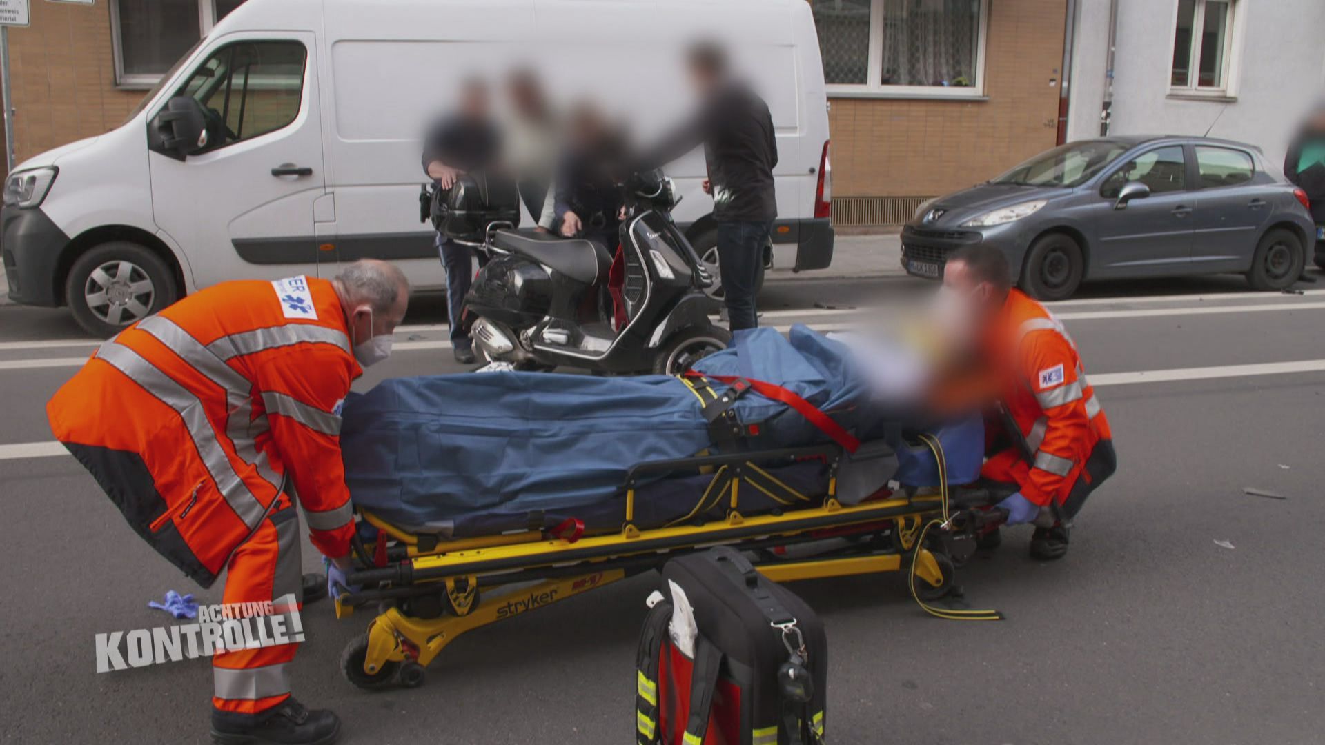 Thema u. a.: Glück im Unglück - Motorradunfall in München 