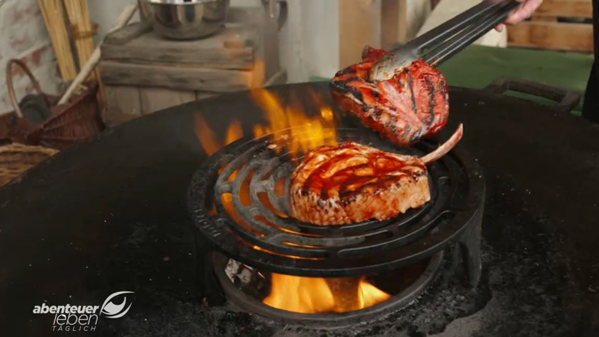 Jetzt wird gegrillt! Fleisch aus dem Smoker und Süßes vom Grill