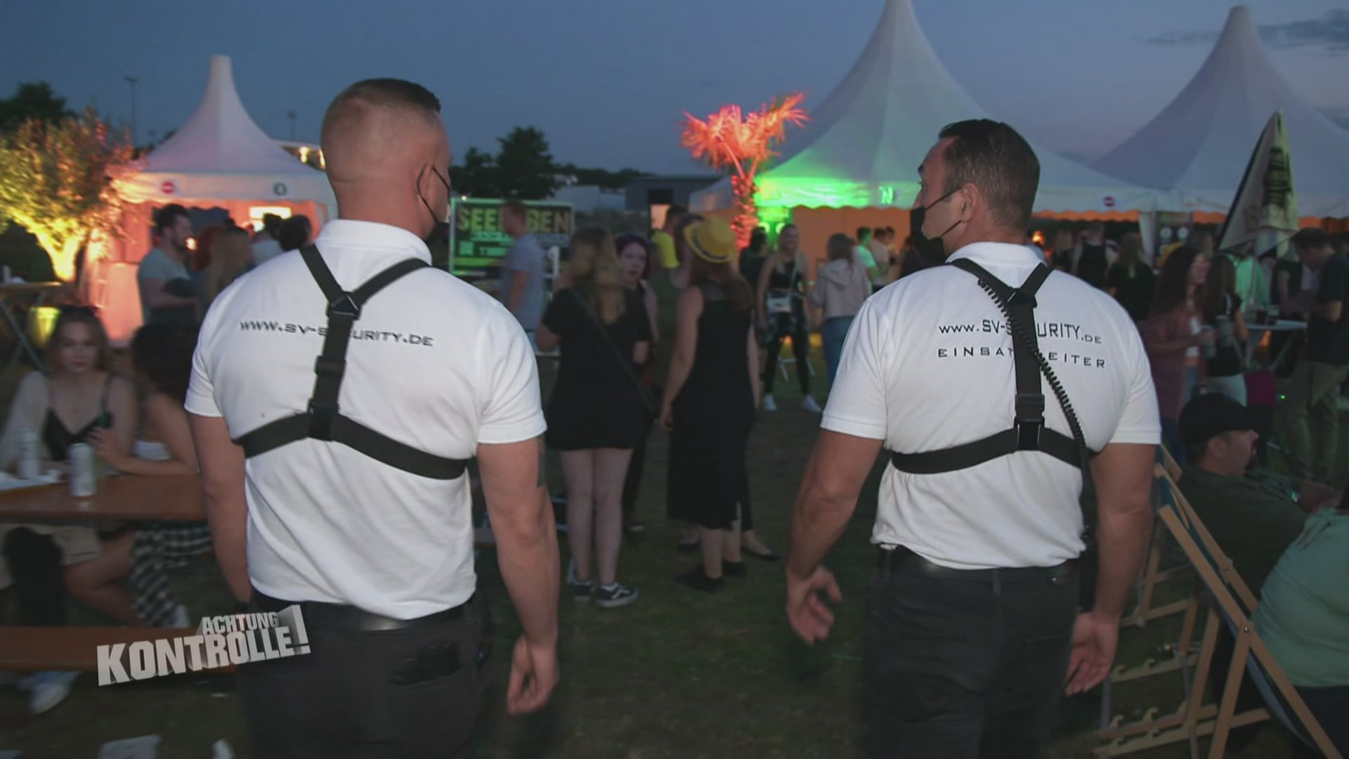 Thema u. a.: Schlägerei vor der Bühne - Open Air Security