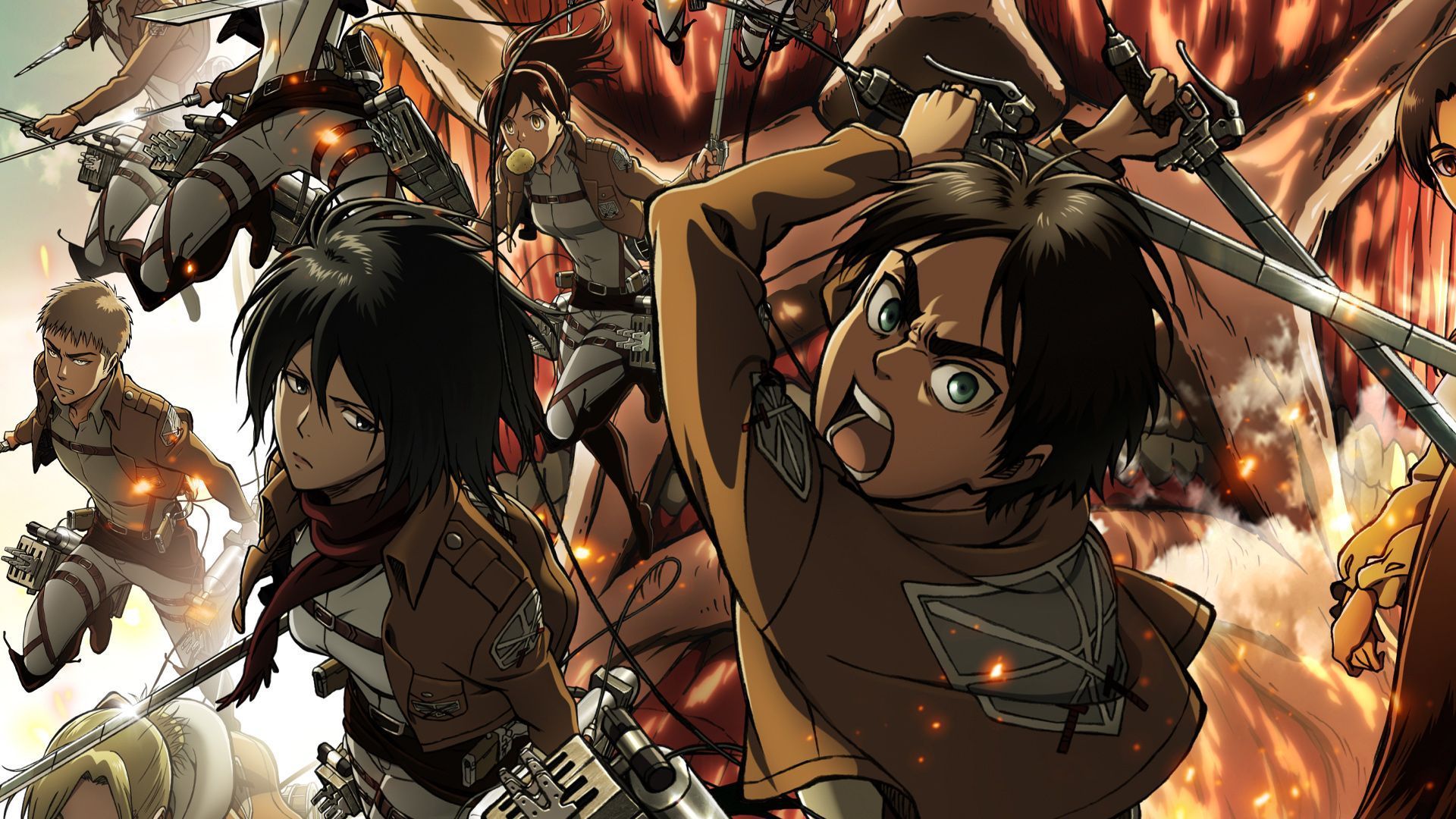 Attack on Titan Movie 1: Feuerroter Pfeil und Bogen