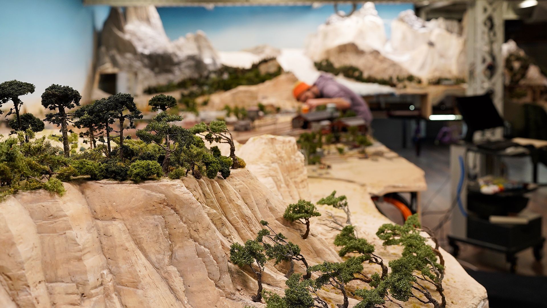 Der Gletscher ruft! Das Miniatur Wunderland baut das Ende der Welt