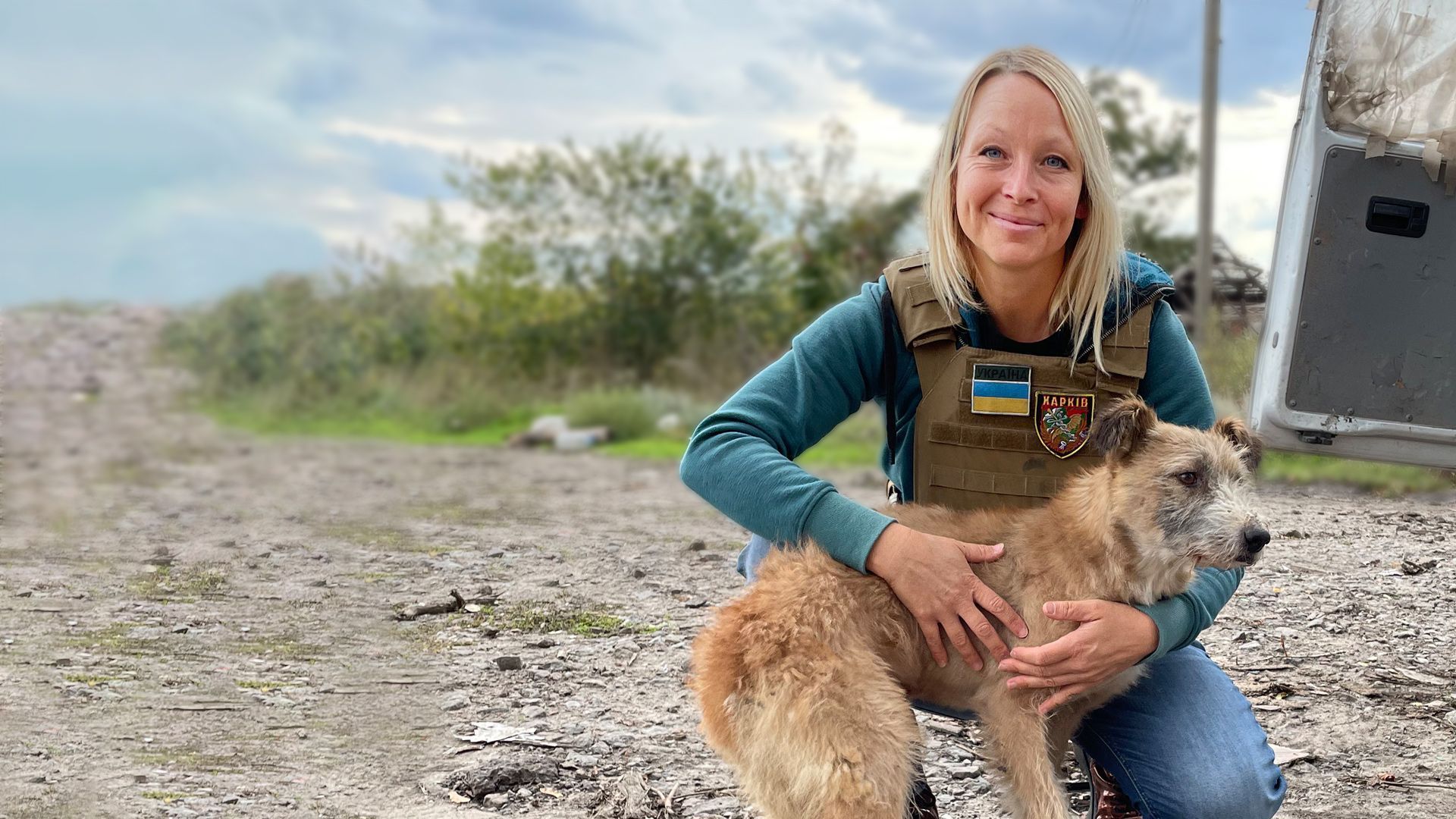 Tierretterin Judith Pein - Einsatz im Kriegsgebiet