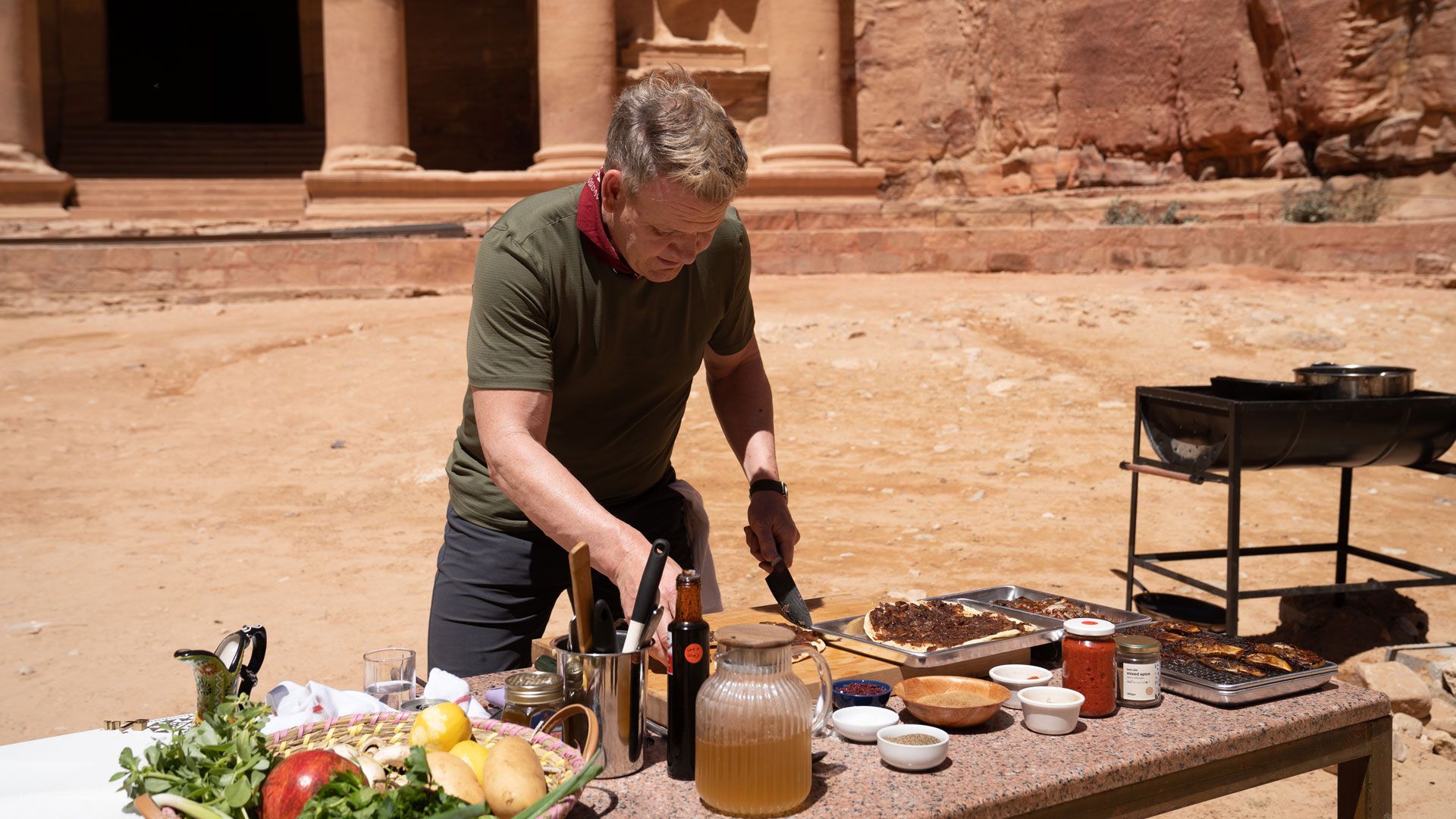 Jordaniens royales Mahl