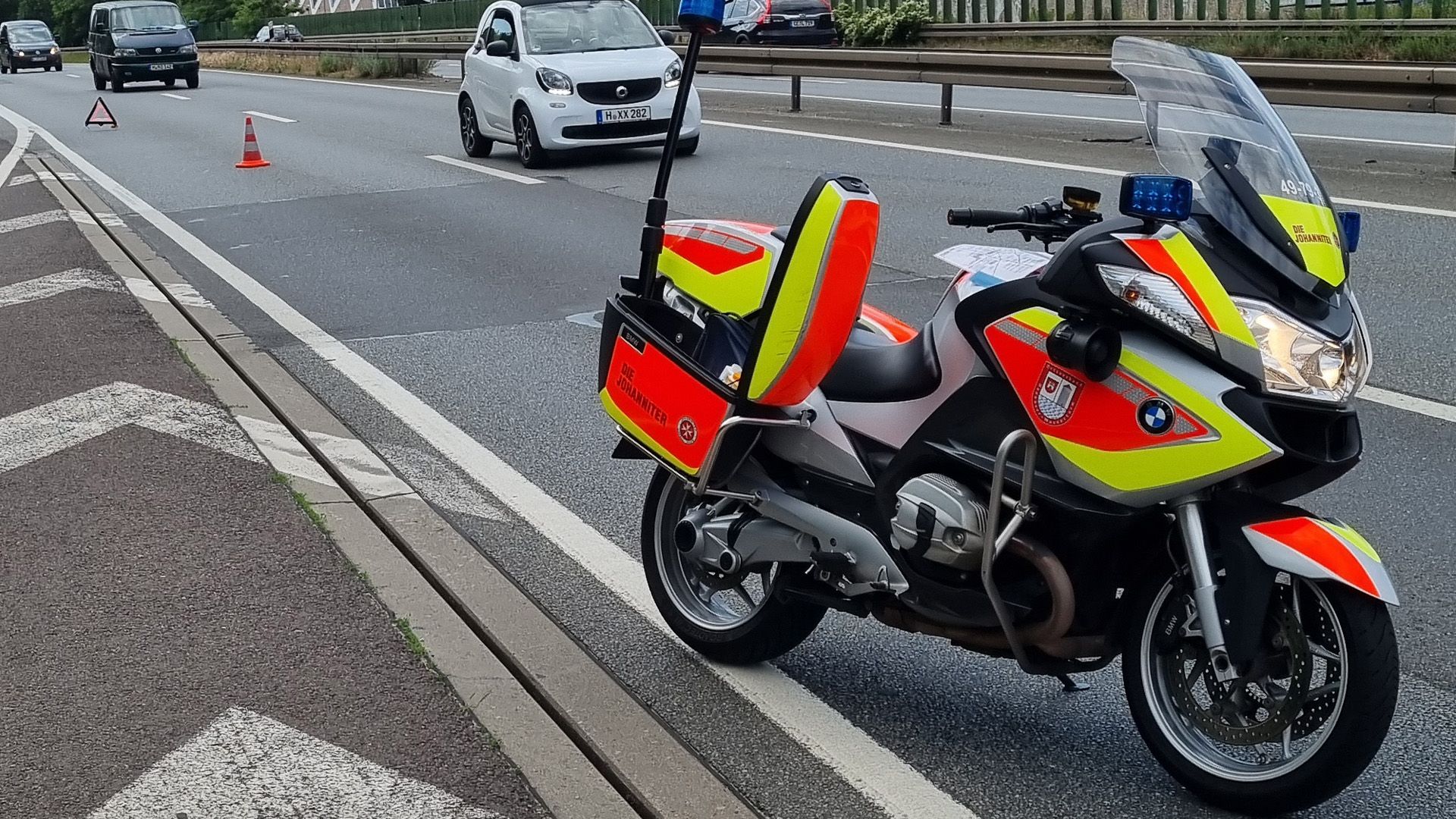 Ehrenamt auf zwei Rädern – Johanniter Unfallhilfe