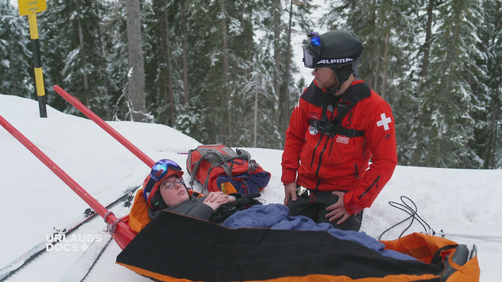 Jakobshorn in Davos: Teenager mit verdrehtem Bein