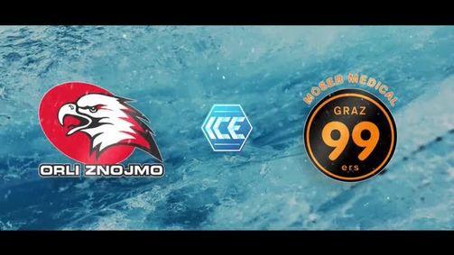 ICE Hockey League Sport - IceHL: Ice Hockey League - Season 2021/2022 Folge 63: ICE Hockey League: HC Tesla Orli Znojmo vs. Moser Medical Graz99ers
