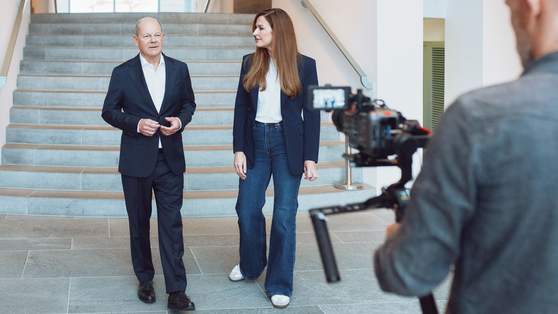 Olaf Scholz. Countdown im Kanzleramt