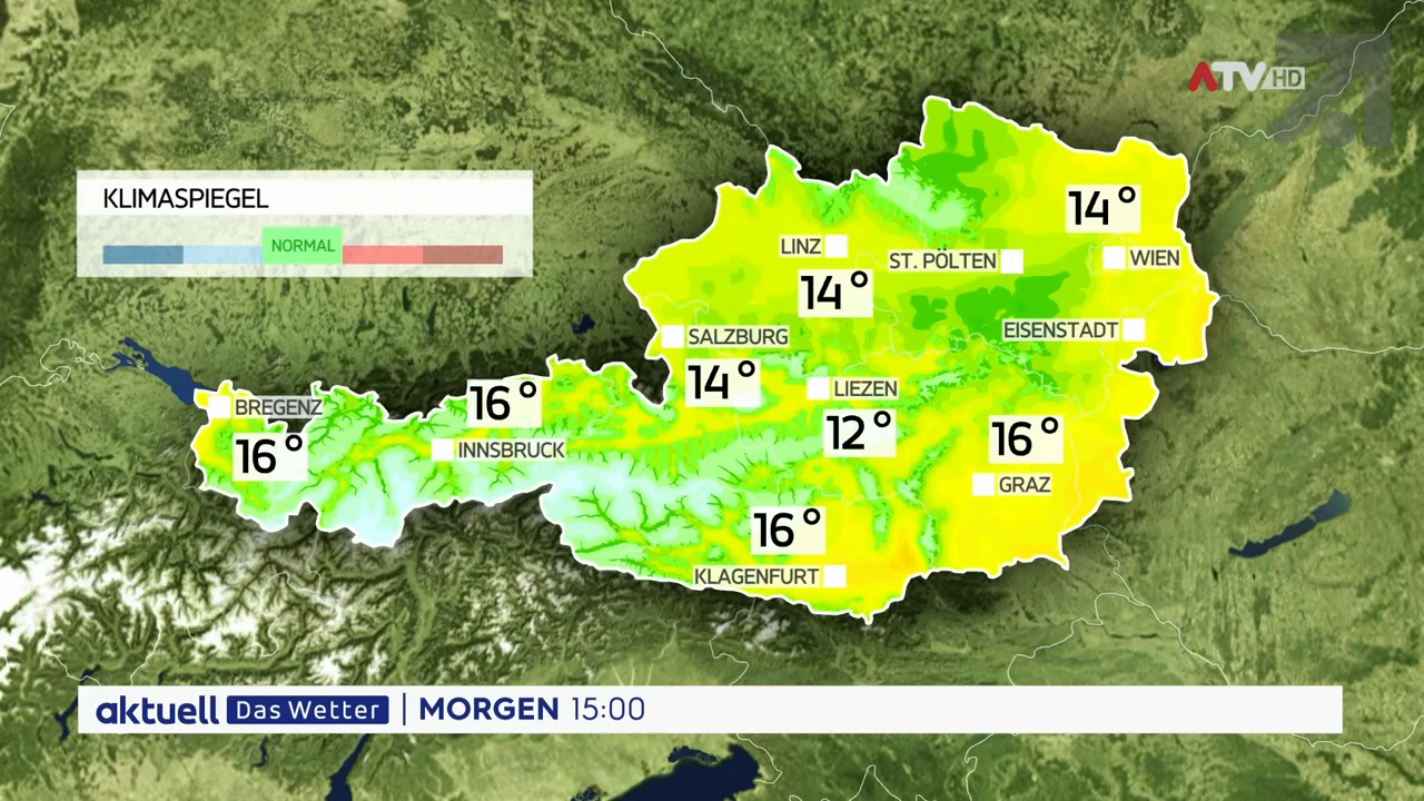 Aktuell: Das Wetter vom 22.10.2024