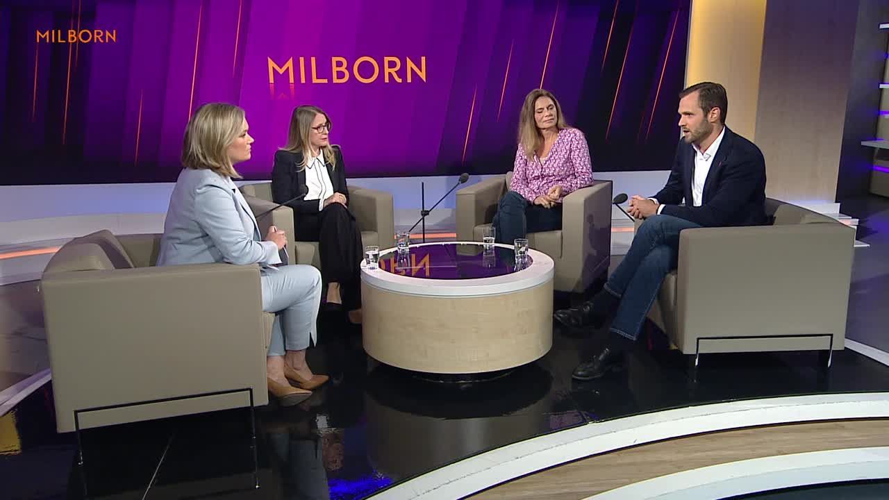 Wolf, Schramböck, Wiener und Eypeltauer im Interview bei Milborn