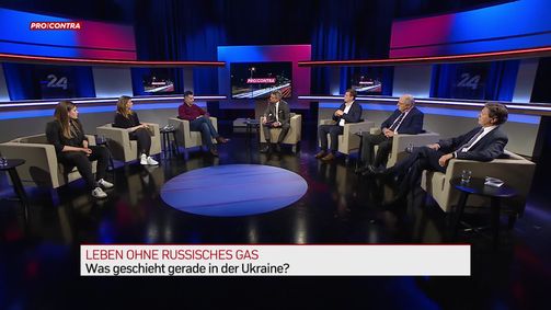 Pro und Contra Pro & Contra - PULS 4 News-Talk - 2022 - rechtefrei  Folge 15: Pro und Contra: Leben ohne russisches Gas – Moralische Pflicht oder wirtschaftliches Fiasko?