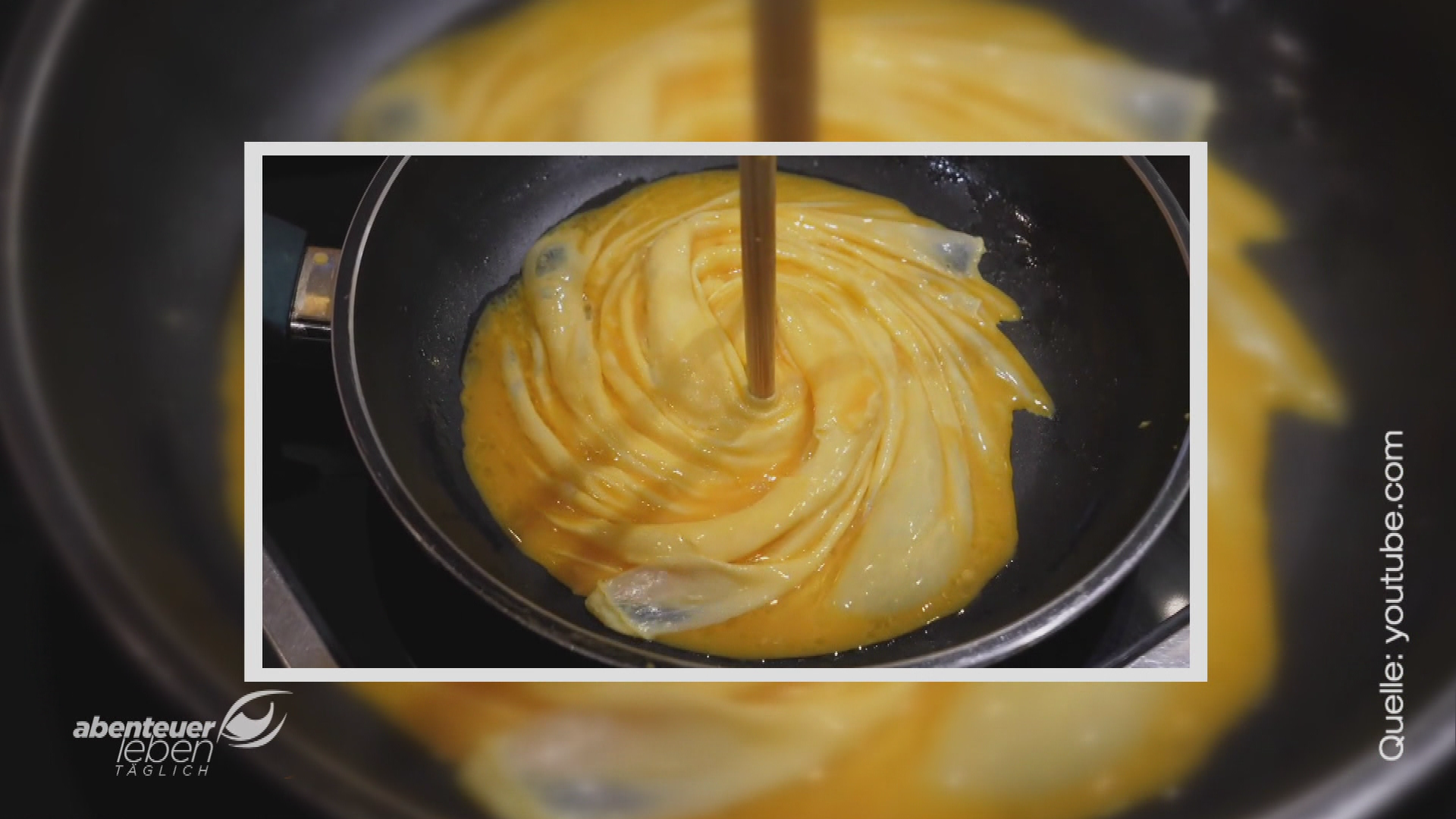 Frischer Wind an der Food-Front: Das Tornado-Omelette