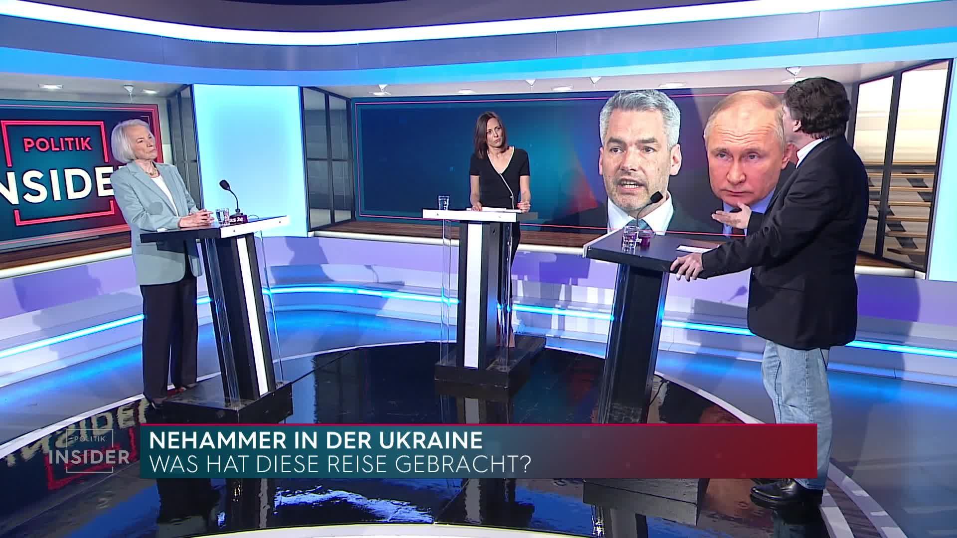 Die Politik-Insider: Nehammer in Moskau – Diplomatie oder Show?