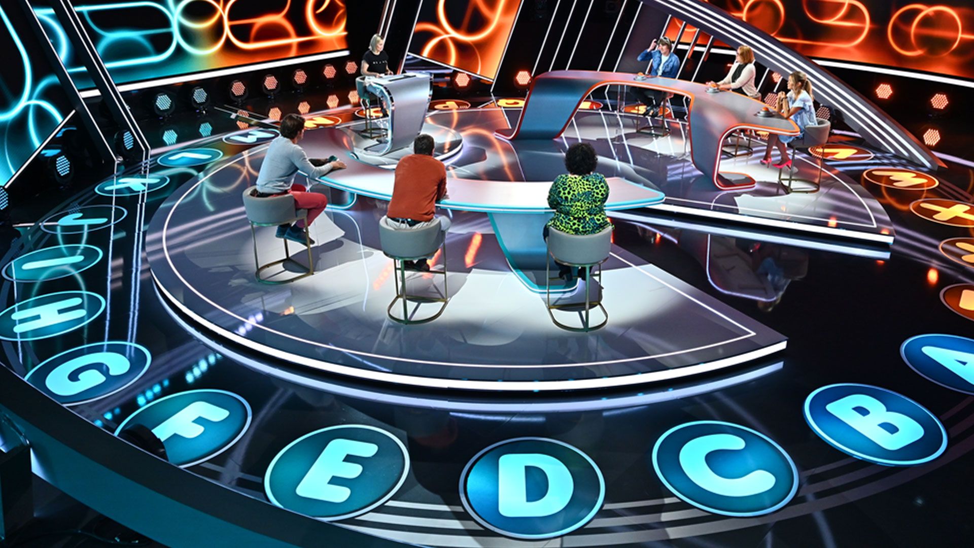 Michael, Holger, Andrea versus Mirja, Nicole, Alexander