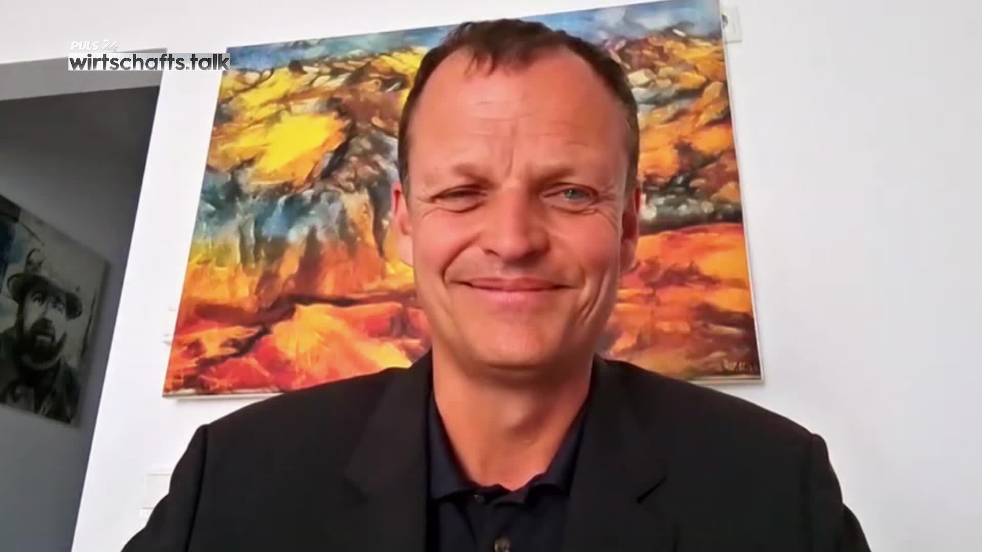 Der PULS 24 Wirtschaftstalk mit Arnulf Hartl