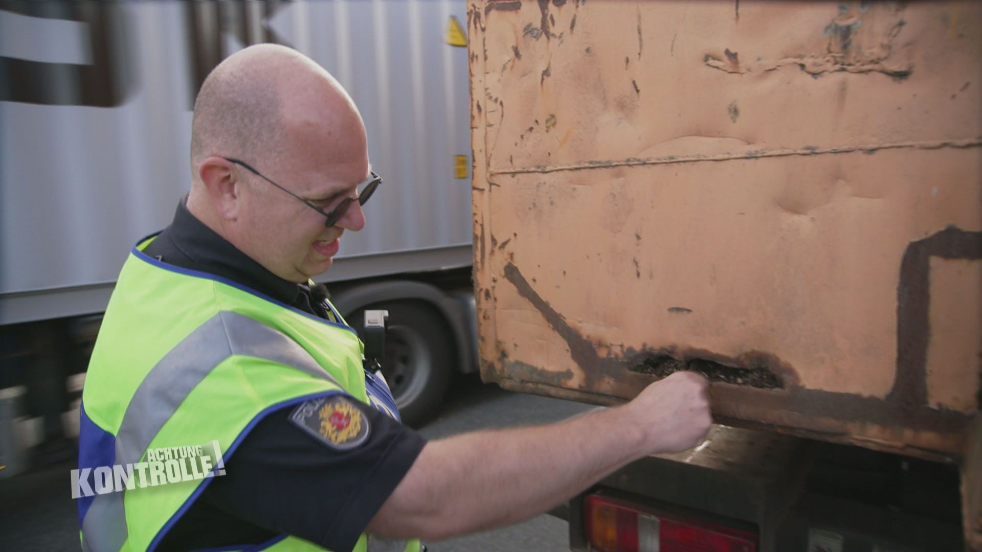 Marode Container in Bremerhaven